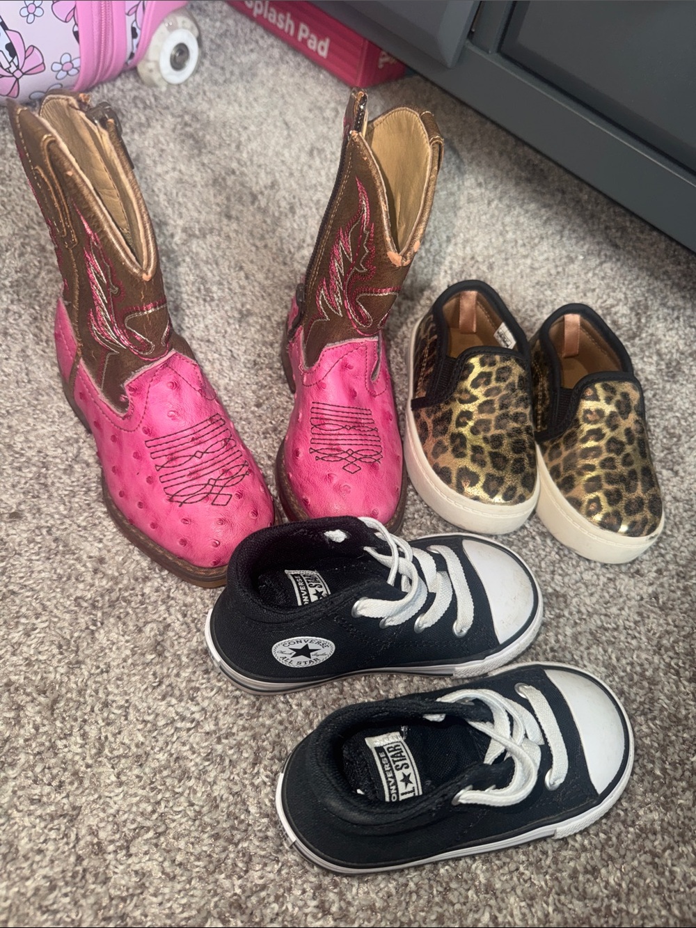 3 Pair Toddler shoes